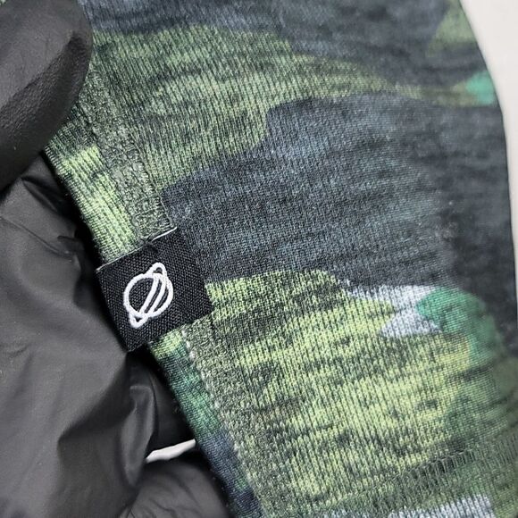 Terez Heathered Green Camo Leggings Size Small - Picture 6 of 11